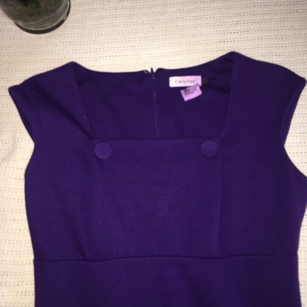 Calvin Klein Form-Fitting Dress